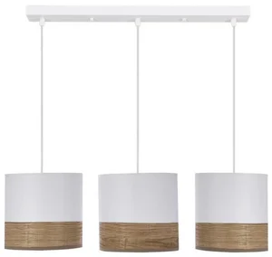 Candellux Bianco lustr na lanku s 3E27 objímkami