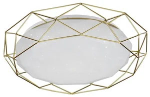 Candellux SVEN LED stropní svítidlo 24W zlaté