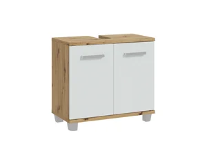 CANELU skříňka pod umyvadlo dub artisan/secret grey (68,6×62×34,8 cm) – 5 let záruka
