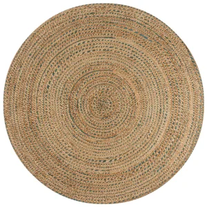 Capri Jute kruhový koberec Flair Rugs