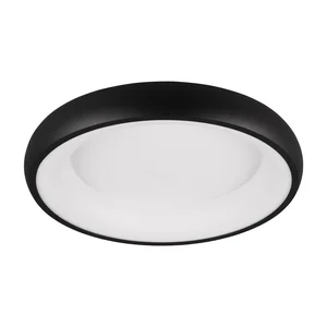 Cardona Trio: černé LED stmívací stropní svítidlo