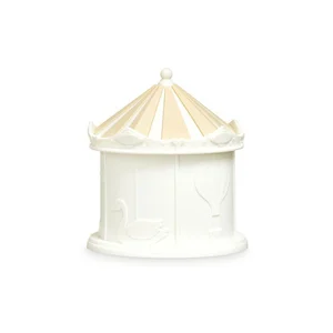 Carousel Off-White noční světlo pro děti