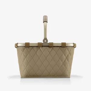 Carrybag Frame Rhombus Olive – nákupní košík Reisenthel