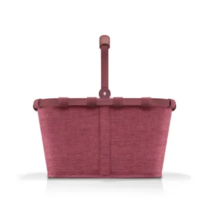 Carrybag Twist maroon – nákupní košík Reisenthel