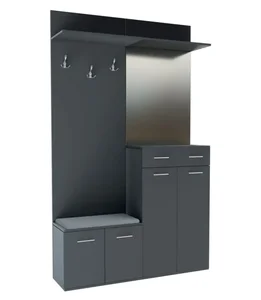 Casarredo ARMADI II: Předsíňová stěna grafit šedý