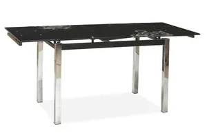 Casarredo GD-017 Rozkládací jídelní stůl, černý