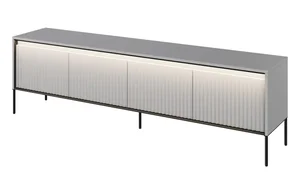 Casarredo IPOLIS Televizní stolek 4D-193 s LED, šedý