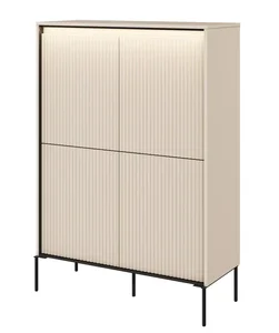 Casarredo Komoda 4D IPOLIS s LED - písková