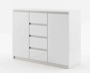 Casarredo Komoda IDEA 04 2D4S – bílá