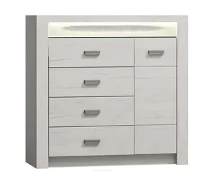 Casarredo Komoda INDIANAPOLIS I-17 – jasan bílý