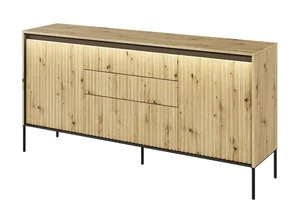 Casarredo Komoda IPOLIS 2D3S s LED – dub artisan