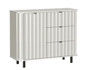 Casarredo Komoda JOLY 1D3S – alpská bílá