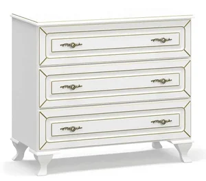 Casarredo Komoda MILAN 3S – bílý mat