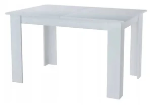 Casarredo MANGA Rozkládací Jídelní Stůl 120/170x80 cm, Bílý