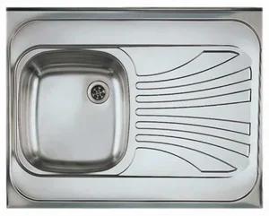 Casarredo Nerezový dřez CLASSIC 30X levý s rámem