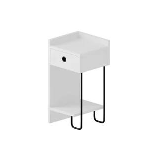 Casarredo Noční stolek SHADOWS levý bílý