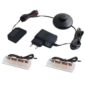 Casarredo Osvětlení pro skleněné police Torino – 2 LED body + transformátor