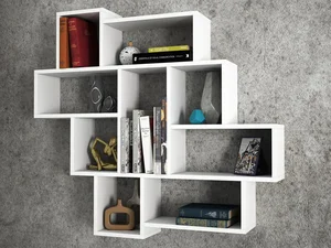 Casarredo PARIKA Závěsná police – bílá