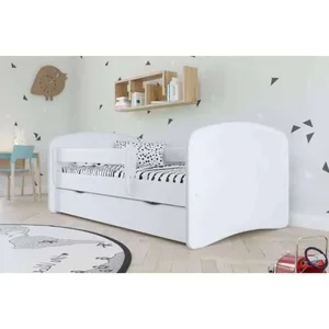 Casarredo Postel SHOKORA 200×90 cm s úložným prostorem, bílá