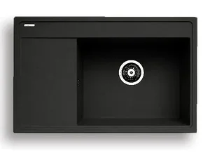 Casarredo Pyragranitový dřez CAMEA 1B 1D RH 79×50 cm carbon