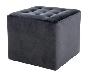 Casarredo Taburet Lori Velvet – černá