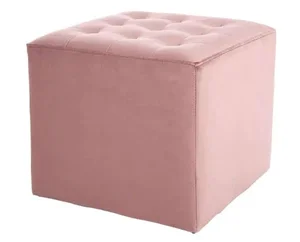 Casarredo Taburet LORI velvet starorůžová