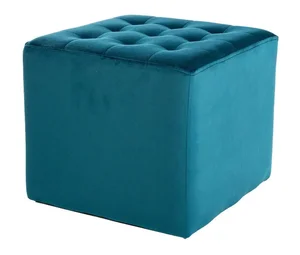 Casarredo taburet LORI velvet tyrkysový