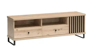 Casarredo Televizní stolek BARBUS 1D2S dub artisan/černá