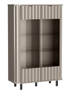 Casarredo vitrína 2D JOLY – jílově šedá