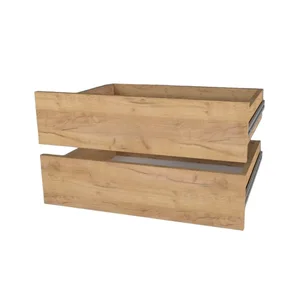 Casarredo Zásuvky 2ks do skříně 43x60 cm kraft zlatá