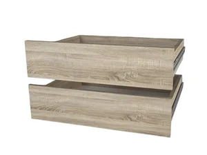 Casarredo Zásuvky do skříně 2 ks 60x60 – dub sonoma