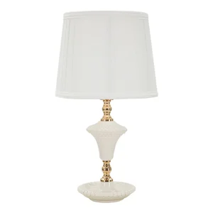 Caserta Stolní Lampa s Textilním Stínidlem
