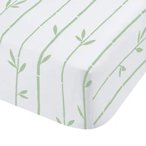 Catherine Lansfield Panda Paws bílé napínací prostěradlo 90×190 cm