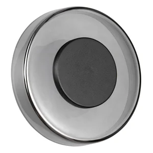 Celeste – stmívatelné LED nástěnné svítidlo, matně černé, Ø22 cm (Trio)