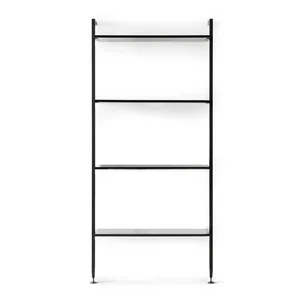 Černá knihovna Edge 94×210 cm