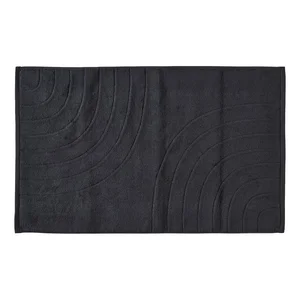 Černá koupelnová předložka 50x80 cm Time-Zone