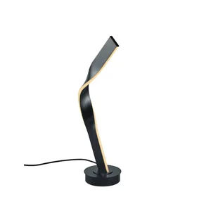 Černá LED stolní lampa Cicenza od CINQUE