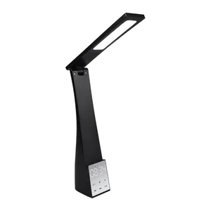 Černá LED stolní lampa s časovačem - Linus