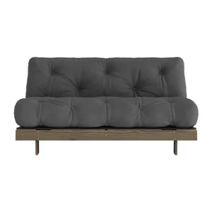 Černá rozkládací pohovka 160 cm Roots – Karup Design