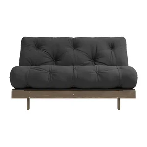 Černá rozkládací pohovka Roots 140 cm od Karup Design