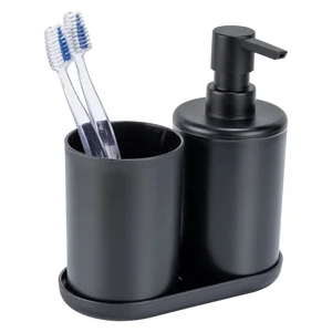 Černá sada doplňků do koupelny Fano Allstar