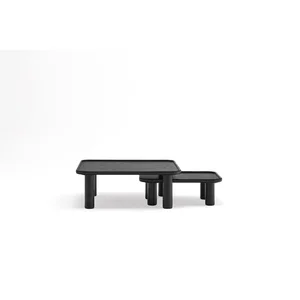 Černá sada odkládacích stolků Teulat Nest