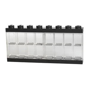 Černá skříňka na 16 LEGO minifigurek