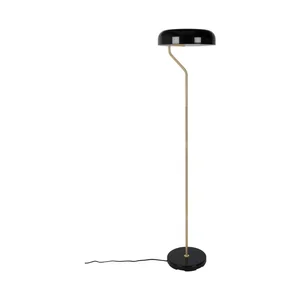 Černá stojací lampa Eclipse