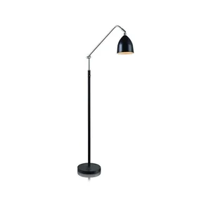 Černá stojací lampa Markslöjd Fredrikshamn