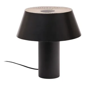 Černá stolní kovová lampa Ancare 32 cm