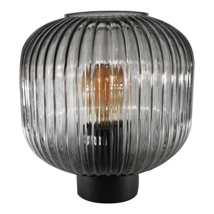 Černá stolní lampa SULION Garbo