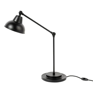 Černá stolní lampa Xavi