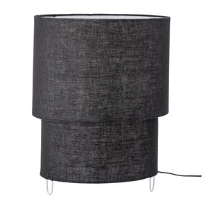 Černá stolní lampa Zalt Bloomingville