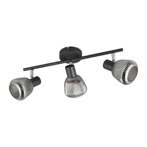 Černé bodové LED svítidlo Tarifa 10 cm